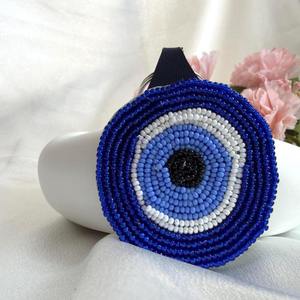 Nuevo Llavero Personalizado con Cuentas y Bordado en Forma de Corazón, Hecho en India - Product Image 3