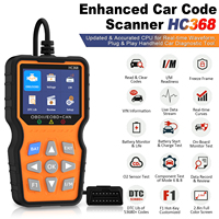 Analizador de Fallas OBDII/EOBD, Escáner de Automóviles HC368, Detector de Motor OBD2, Lector de Códigos, Herramientas de Diagnóstico Automotriz