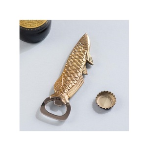 Stainless Steel Fish <b>Bottle</b> <b>Ocean</b>-Inspired Beer <b>Bottle</b> Opener Heavy Duty Bar Tool for Kitchen Home Bar Par - Product Image 1