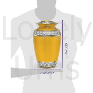 Urna Funeraria Eternal Harmony, Urna Conmemorativa Grande Hecha a Mano para Cenizas Humanas, Acabado Elegante, Bolsa de Terciopelo, Fábrica OEM ODM - Product Image 3