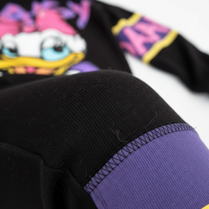 ซื้อเสื้อฮู้ดดี้ผู้หญิงสีม่วงอ่อน คุณภาพพรีเมียม ผลิตจากผ้าฝ้ายเกาหลีอย่างดี  แบบสวมหัว มีฮู้ดปกติ สำหรับฤดูหนาว - Product Image 4