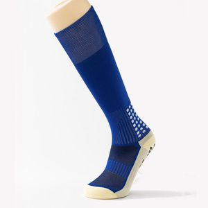 Calcetines de fútbol antideslizantes personalizados para hombre al por mayor, calcetines con agarre y parte inferior engrosada para fútbol, con envío y entrega. - Product Image 2