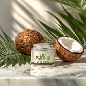 Crème nourrissante Coconu pour peaux sèches, hydratation intense, crème pour le visage d'hiver, fabricant OEM, étiquette privée - Product Image 3