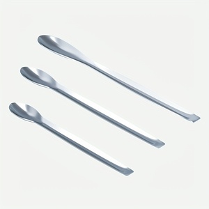 Espátula de Laboratorio Safety Point, Cuchara/Palito de Precisión, Mango Ergonómico, para Cápsulas de Gel, Manual, de Acero Inoxidable, Instrumentos con Certificación CE - Product Image 1