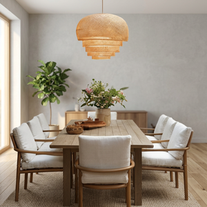 Ensemble de meubles de patio, meubles d'extérieur, OEM/ODM, chaises et table de jardin en rotin, bois et aluminium, 4-8 places, design personnalisé - Product Image 6