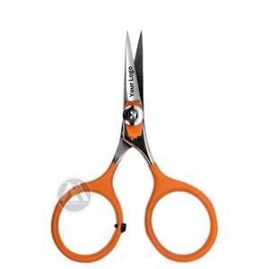 Ciseaux de montage de mouches professionnels en acier inoxydable de 3.5 \ "demi-dorés caractéristiques étanches pour la pêche à la mouche et la pêche à la traîne sur glace - Product Image 5