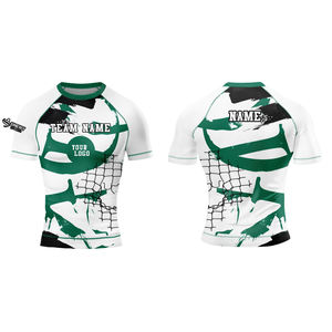 Camiseta de Protección Solar Unisex Personalizada UPF50, Transpirable, de Manga Corta, Hecha de Spandex y Poliéster, Diseño Personalizado, Impresión por Transferencia de Calor - Product Image 3