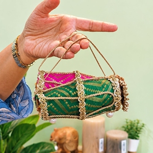 ของชำร่วยงานแต่งงานทำมือขนาดเล็ก รูปทรงดอลกี สำหรับงานเมเฮนดี ฮัลดี ซันเกต ของขวัญตอบแทนงานแต่งงาน ของตกแต่งงานแต่งงาน ภาชนะใส่ของชำร่วย - Product Image 4