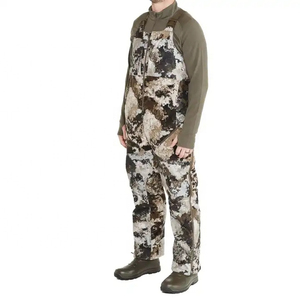 High Quality Custom Unisex Bib <b>Overall</b> Autumn Trousers Breathable <b>Waterproof</b> Moisture-Wicking Solid Camouflage Outdoor Hunting - Product Image 4
