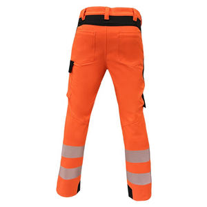 Pantalones de Trabajo Casuales para Hombre, Ligeros, Transpirables, Impermeables, de Alta Visibilidad, Color Amarillo, con Rodillas Reflectantes para Mayor Seguridad - Product Image 2