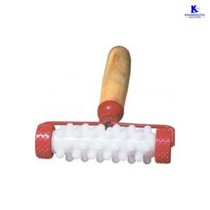 K-Star K518 Rouleau d'acupression magique en bois avec poignée pour la circulation sanguine, le soulagement de la douleur et la réflexologie - Product Image 3