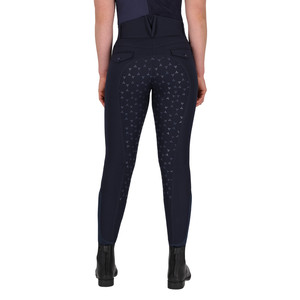 High Quality 4-way Stretch Horse Riding Breeches <b>Leggings</b> Tights <b>Equestrian</b> Wear Pants on Technical Fabric with Soft Feel - Product Image 2