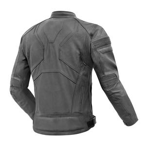 Respirant personnalisé concepteur Vintage-Style de haute qualité en cuir moto vêtements de sport hiver équitation à la mode veste de course - Product Image 2