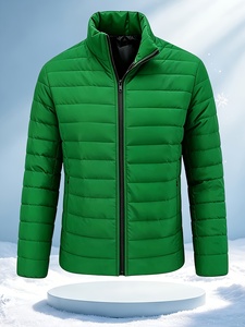 Veste matelassée à capuche pour homme, légère et chaude pour l'hiver, idéale pour les activités de plein air et les occasions décontractées - Product Image 2