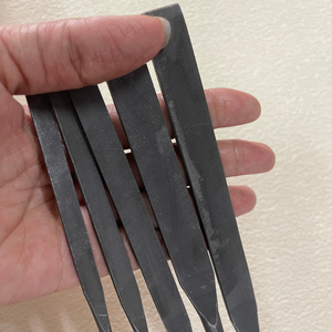 FACTORY PRICE BD25 DIY Industrial-Grade 250mm <b>Square</b> Steel Needle File Set 8mm Thickness Smooth Cut Natural Finish - Product Image 6