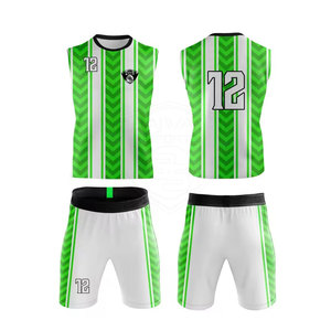 เสื้อผ้ากีฬาคุณภาพสูง ชุดยูนิฟอร์ม 7V7 แบบไม่มีแขน น้ำหนักเบา ดีไซน์หลากหลาย ชุดยูนิฟอร์ม 7V7 โดย Bajwat Sports - Product Image 1