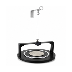 Large Electronic Torsion Pendulum Apparatus | Bridge Style Cast Iron <b>Physics</b> Laboratory Equipment | Precision Engineering - Product Image 1