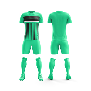 Ensemble de maillots de football personnalisés |   Tailles pour hommes, femmes et jeunes |   Vêtements de sport légers à séchage rapide, prix de gros, OEM - Product Image 6