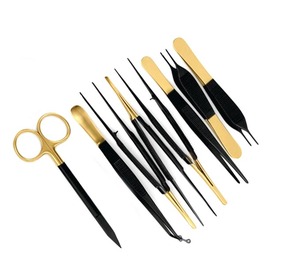Kit de Instrumentos Dentales de Alta Calidad, Recubiertos en Negro y Dorado, Instrumentos Quirúrgicos de Acero Inoxidable Alemán a Precio de Mayoreo - Product Image 3