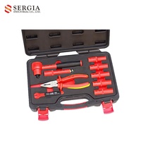 Kit de herramientas de mano de VDE Industrial para vehículo híbrido/eléctrico, 3/8 ", 9-15 Uds., Taiwán