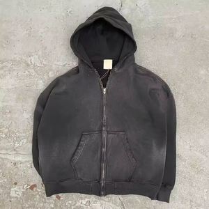 Sweat à capuche pour homme SPAHI ENTERPRISES de qualité supérieure, 100% coton, écologique, coupe ample, imprimé numérique délavé à l'acide, 500g, décontracté pour l'hiver - Product Image 4