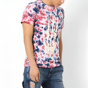 เสื้อยืดคัสตอมผู้ชายทรงโอเวอร์ไซส์ ผ้าคอตตอน 100% หนัก 260 กรัม พิมพ์ลาย DTG สไตล์ยูบันเรโทร ผ้าคอตตอนฟอกสี เสื้อเปล่า - Product Image 1