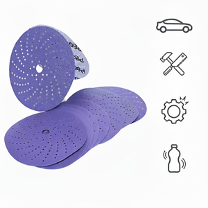 4-Zoll Klett-Schleifscheiben Schleifpapier-Pads 800 1000 1200 1500 2000 #   Schleifkorngröße für Exzenterschleifer - Product Image 1