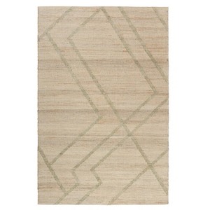 Tapis Bohème Rectangulaire en Jute à Tissage Plat, à Poils Courts, pour Salon et Décoration Intérieure - Product Image 4