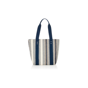 Sac fourre-tout de style bohème imprimé personnalisé de qualité supérieure sac messager élégant en coton écologique pour femmes avec longues chaînes à poignée - Product Image 2