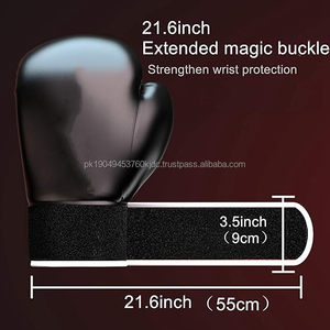 Gants de MMA à lacets personnalisables de haute qualité pour le kickboxing et l'entraînement de Muay Thai, équipement de boxe professionnel - Product Image 2