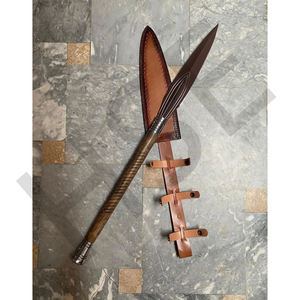 Punta de Lanza Decorativa Medieval Forjada a Mano con Empuñadura |   Historial - Product Image 4