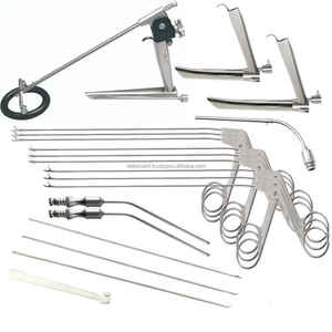 Juego de instrumentos de cirugía de oído micro 104 piezas Juego quirúrgico de timpanoplastia ENT Certificado CE Acero inoxidable OEM y etiqueta privada - Product Image 2