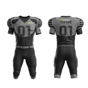 Ensemble de maillot de football américain rouge pour homme, numéro 24, respirant, en maille, col en V, manches courtes, polyester/coton 360g, logo sur le devant - Product Image 1