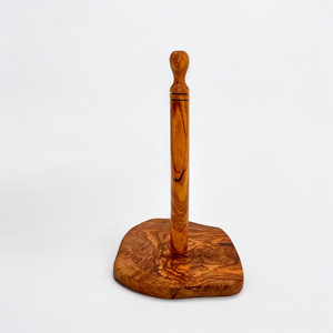 Support de Rouleau d'Essuie-Tout en Bois avec Bouchon, Écologique et Moderne, pour Cuisine – Support de Rouleau d'Essuie-Tout Design en Gros - Product Image 6