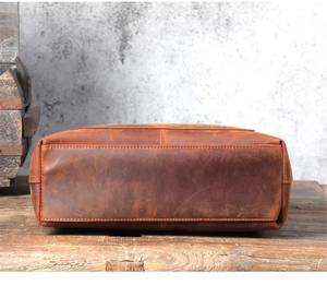 Sacs à main en cuir véritable de luxe pour femmes, de grande taille, de marque célèbre, sacs fourre-tout personnalisés avec fermeture à glissière, faits à la main LTB-0211 - Product Image 2