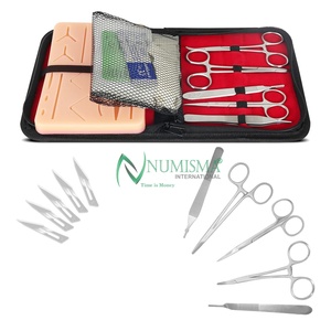 Includes Stainless Steel Surgical Instruments <b>Pads</b> CE Premium 21-Piece <b>Electric</b> Suture Practice Kit for Medical Students - Product Image 4