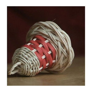 Vietnam Woven Rattan Bell <b>Ornaments</b> Crafted for Christmas <b>Tree</b> Styling Rustic Interiors and Holiday Gift Collections - Product Image 5