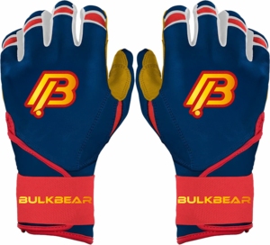 Gants de frappe de baseball personnalisés de haute qualité, style performance, paume durable, forte adhérence, antidérapants, par BulkBear International - Product Image 1