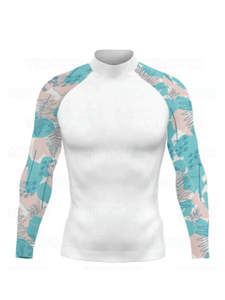 Global Export Women's MMA Rash Guard <b>Long</b> Sleeve Custom Gym Compression Shirt - Product Image 5