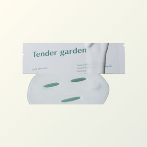 แผ่นมาส์กหน้าเกาหลี K-Beauty Tender Garden Skin Renewal Cream Sheet Mask 1 แผ่น ผลิตในเกาหลี 30 กรัม บำรุงผิวหน้า - Product Image 4