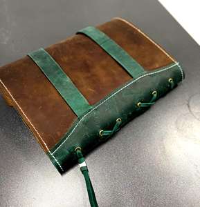 Couverture de carnet en cuir professionnelle, étui pour journal d'écriture, support rechargeable pour cadres NBC-0108 - Product Image 1