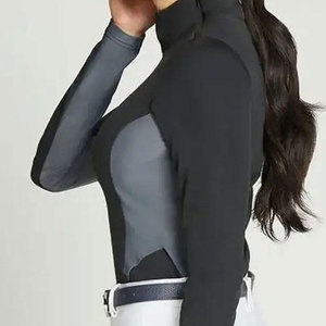Ropa ecuestre de alta calidad para exteriores, cómoda, ligera y de alto rendimiento, camisetas de entrenamiento para montar a caballo, para venta al por mayor. - Product Image 6