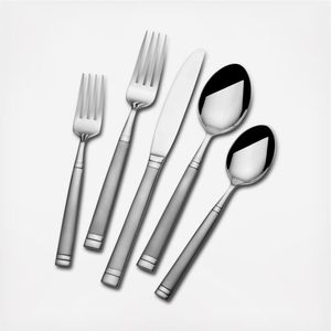 Modern 20pc Stainless Steel Cutlery <b>Set</b> Silver Flatware Luxury Mirror Polished Knife ForkSpoon <b>Dinnerware</b> <b>for</b> Hotel Home Cutlery - Product Image 1