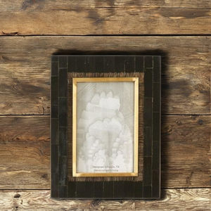 Marco de Fotos Rústico de Madera 4x6 con Cristal Auténtico, Estilo Granja, para Sobremesa y Montaje en Pared, Marco de Madera Natural para Familia - Product Image 4