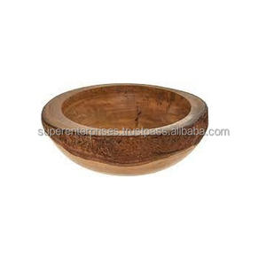 Meilleurs bols de service de conception en bois meilleurs bols à salade de conception d'ustensiles de cuisine d'intérieur avec un Design poli et personnalisé disponible - Product Image 3