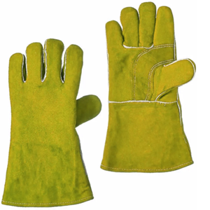 Guantes de Soldadura TIG de Piel de Oveja Natural de Primera Calidad, Suaves y Cómodos, de Alta Destreza, Sin Forro, con Puño Tejido, de la Industria FASHION CIRCLE - Product Image 6