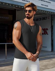 Débardeur de sport pour homme, sans manches, pour la musculation, la course à pied, la remise en forme, léger, respirant, séchage rapide - Product Image 3