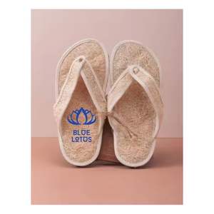 READY TO SHIP 2026 Loofah Slippers, <b>woven</b> fiber <b>sandals</b> for exfoliating support and spa relaxation - Product Image 1