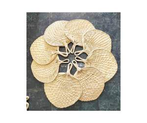 Ventilador de bambú hecho a mano 100% y ventilador de hojas de areca: enfriamiento de verano, decoración de bodas o regalos a precios de fábrica competitivos de Vietnam - Product Image 6