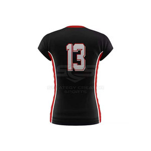 Ropa Deportiva al Por Mayor con Material Transpirable para Actividades de Equipo, Jersey de Voleibol - Product Image 3